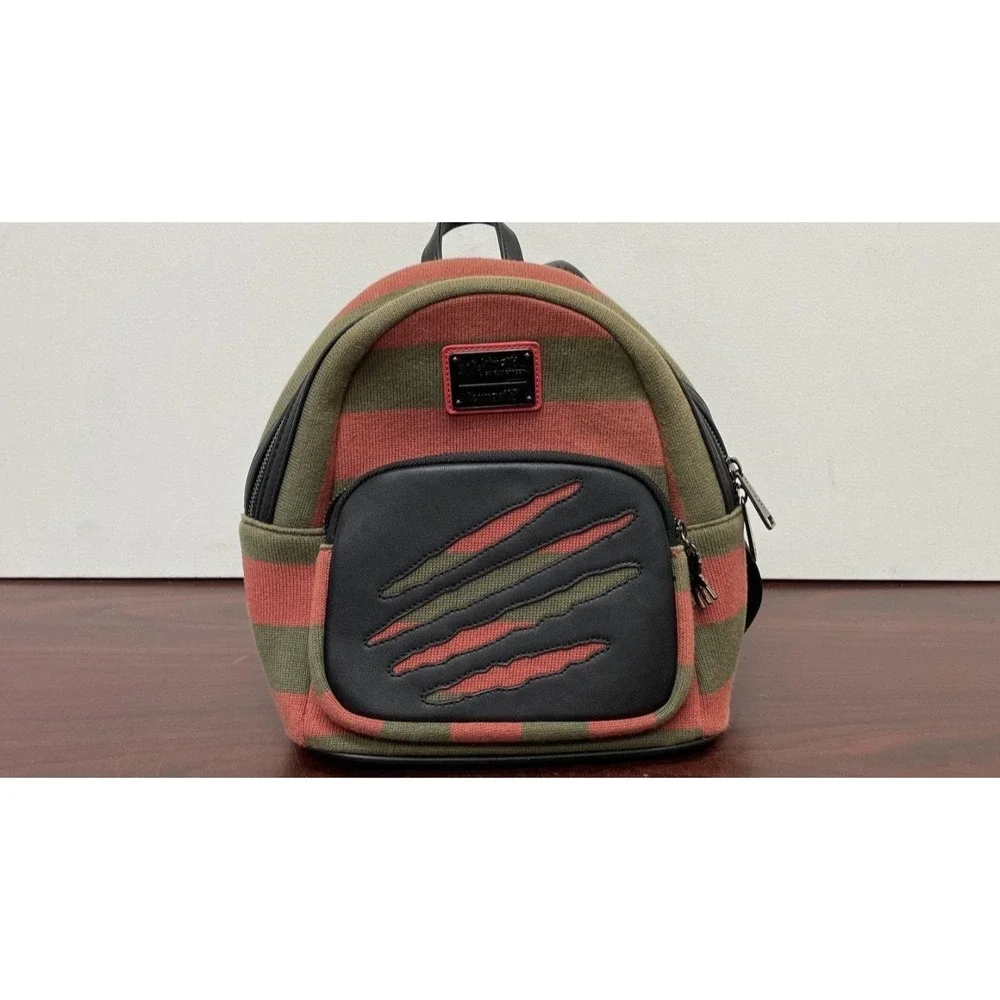 LOUNGEFLY Official A Nightmare on Elm Street Freddy Krueger Mini Backpack — NWOT